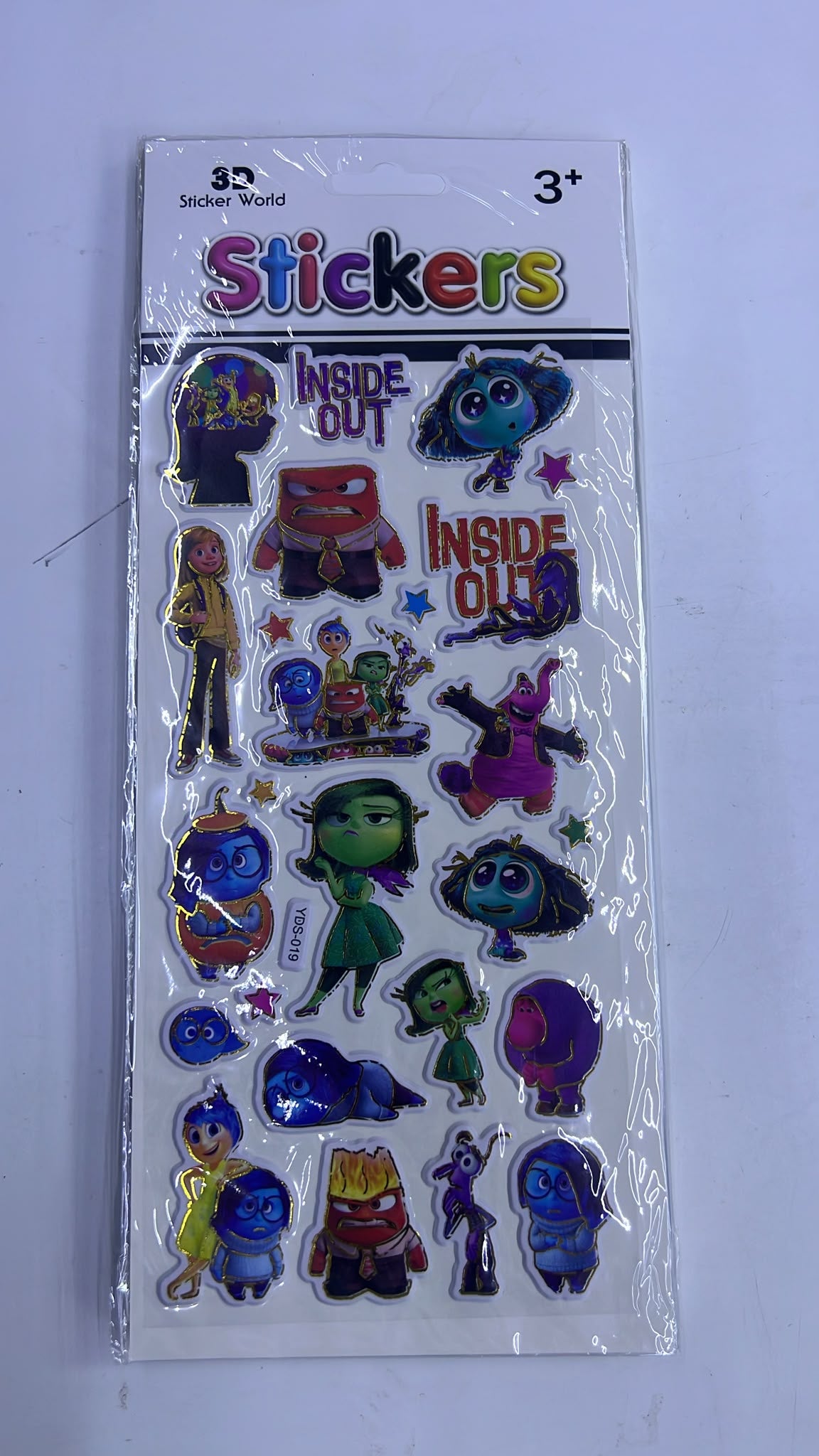 One Piece 3D Puffy Stickers – 12 × 25 cm M7