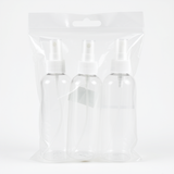 Durable 3-Piece Plastic Spray Bottle Set - Premium Quality