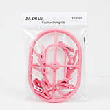 JIA ZHI LU 10pcs Fashion Drying Clips - Premium Quality, Best Price