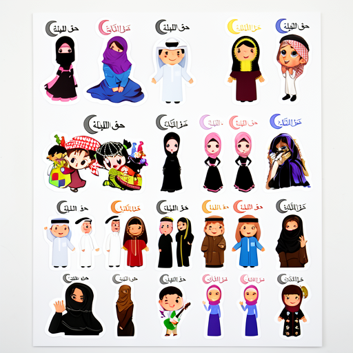 Premium Islamic Sticker SCT-ST1206 - Durable & Affordable