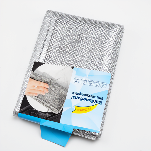 Durable Multifunctional Silver Wire Cleaning Cloth FS-35413-17