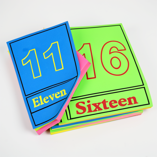 Premium Number Flashcards 11-20 | Durable Early Learning Tool