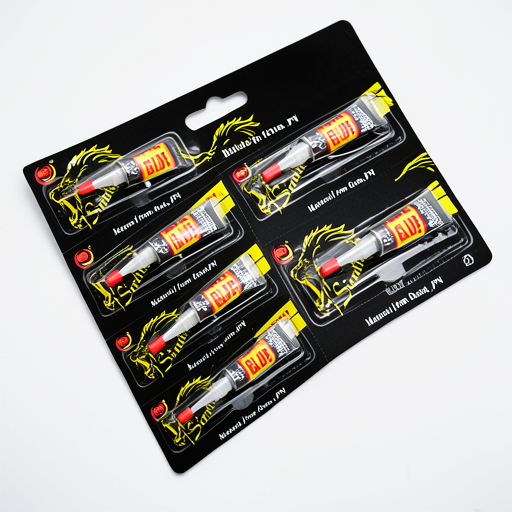 Premium Super Glue 6-Pack - Strong Adhesive for All Surfaces
