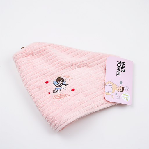 FR Ultra-Absorbent Coral Fleece Hair Drying Cap - Fast Dry, Premium Quality