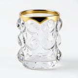 Premium Bubbles Glass Bakhoor Stand - Durable & Affordable