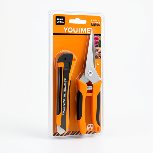 FR YOMEI Utility Knife and Scissor ~ (2pcs-Set)