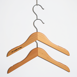 FR Premium 3pc Wooden Hanger Set - Durable & Affordable
