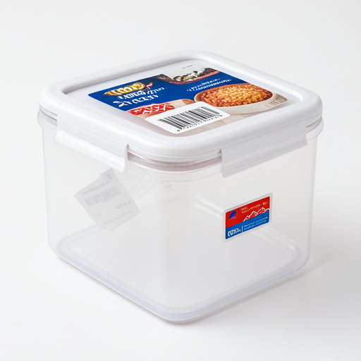 Durable Transparent Food Storage Box - Small, Premium Quality