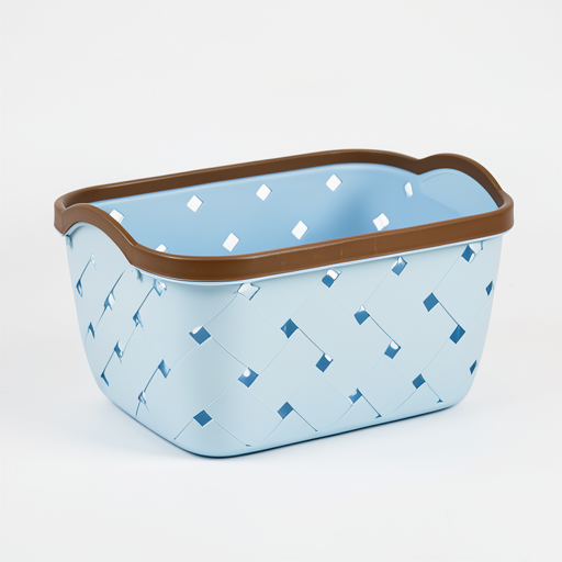 Durable Plaid Storage Basket - Premium Quality, Best Price