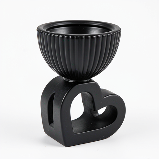 Premium Black Love Bakhoor Stand | Durable & Stylish Design