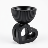 Premium Black Love Bakhoor Stand | Durable & Stylish Design