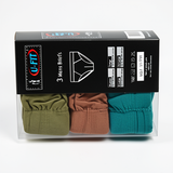 Premium White Eagle Men's Briefs 3-Pack Size L - Best Price