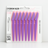 Mixueer 8pc Eyebrow Razors | Premium, Durable & Affordable