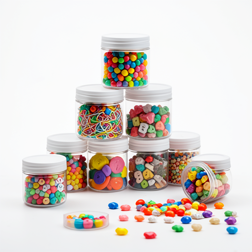 4 PCS 300ml Premium Multipurpose Jars | Durable & Affordable