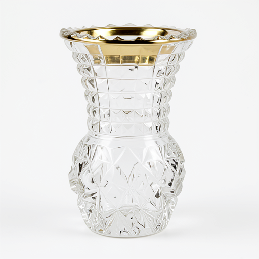 Premium Round Glass Bakhoor Stand Vase – Durable & Stylish