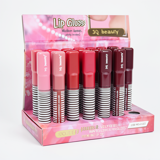 Premium Matte & Velvet Waterproof Lip Gloss - Long-Lasting