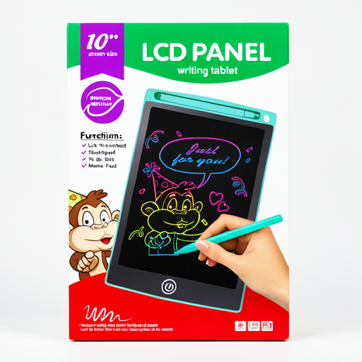 10-Inch LCD Writing Tablet | Durable & Premium Quality