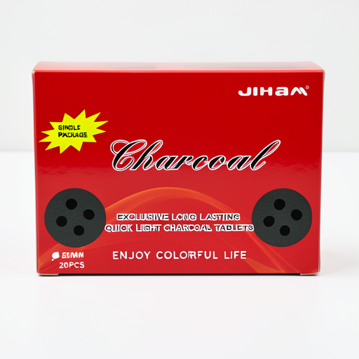 Premium 50mm Quick Light Charcoal (20pcs) – Fast Shipping
