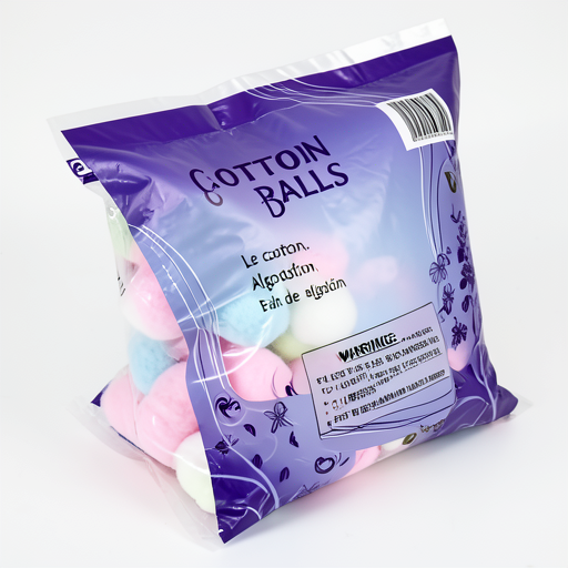 FR Premium Quality Colorful Cotton Balls - Durable & Affordable Personal Care