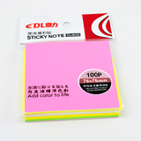 Premium Sticky Notes 76x76mm 100 Sheets 3-Pack - High Adhesive