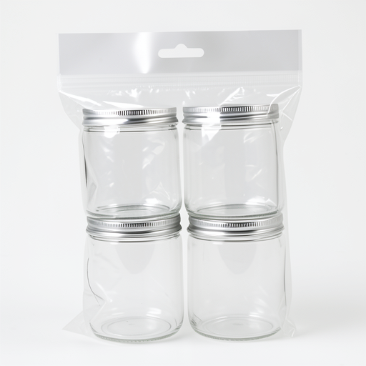 250ml Premium Jar with White Cap - Durable & Best Price