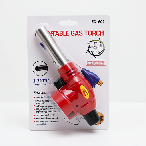 Portable Multi-Purpose GAS Torch 205*40*73mm - ZD602