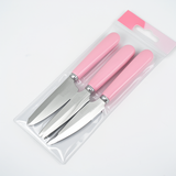 Set of 6 Premium Colored Ceramic Fruit Knives - Durable & Reliable