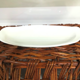 FR Durable White Oval Serving Dish - (15*25cm) | Premium Quality