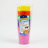6pcs Durable Colorful Plastic Glasses - Premium Quality