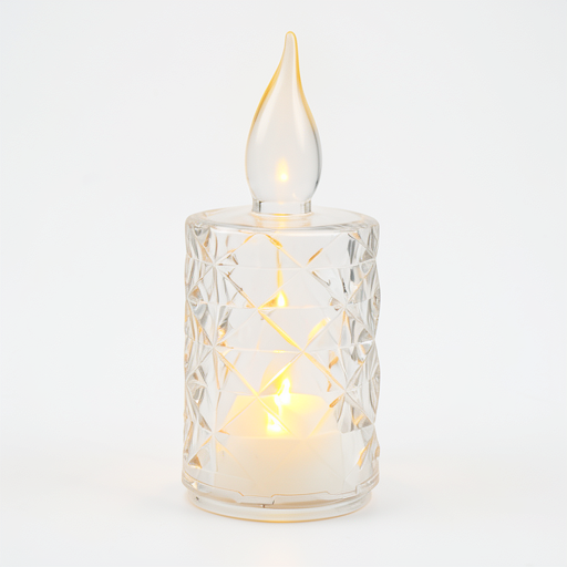 Premium LED Tealight Candle - Smokeless, Battery-Operated