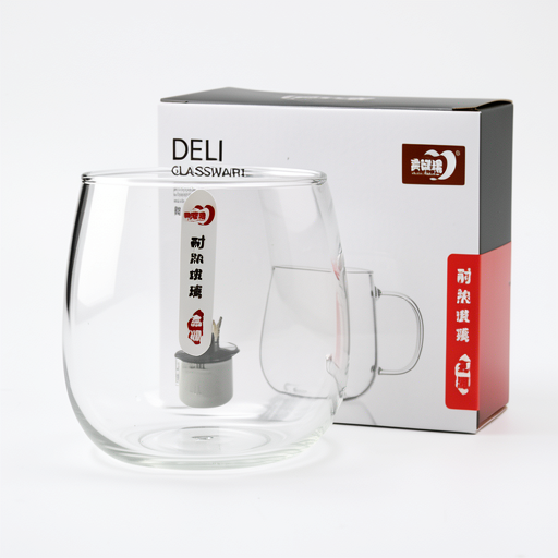 Deli 490ML Glassware, Heat-Resistant 20-400°C, GPB27/L1