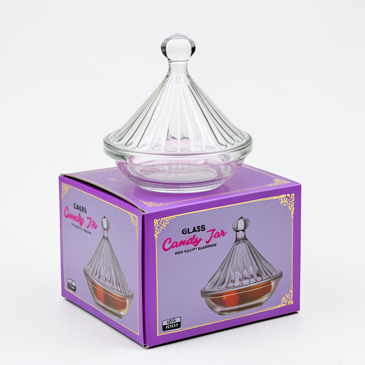 Premium Glass Candy Jar 100mm TG112 - Durable & Affordable