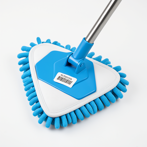 Premium Triangular Chenille Mop - Durable, Efficient Cleaning Tool