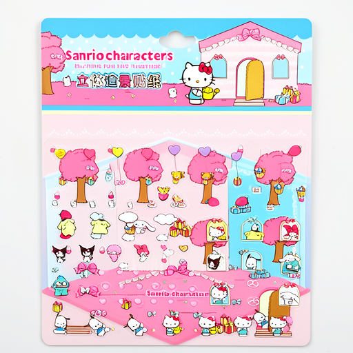 Premium SANRIO DIY Stickers 180x215mm - Durable & Affordable