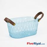 Durable Transparent Storage Basket | Premium Quality, Best Price