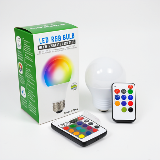 Premium RGBW LED Bulb A70 with Remote Control