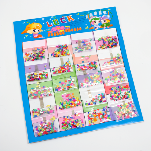 Premium Luck Mixed Shape Confetti Pack - Durable & Affordable