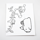 Premium Children's Coloring Book - Durable, Long-Lasting Fun