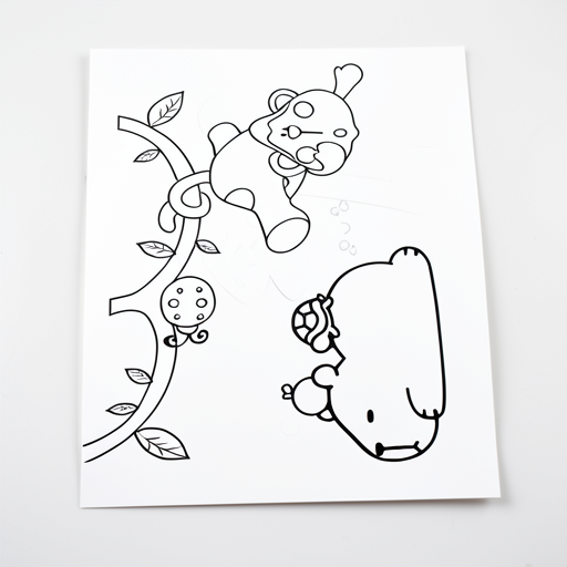 Premium Children's Coloring Book - Durable, Long-Lasting Fun