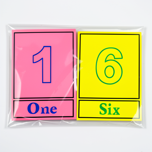 Premium Early Learning Number Flashcards 1-10 | Durable & Affordable
