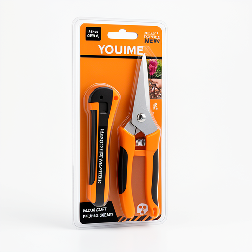 Premium Pruning Shears & Utility Knife Set - Durable & Reliable