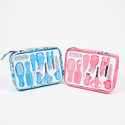 10-Piece Premium Baby Grooming Set with Nail Clippers