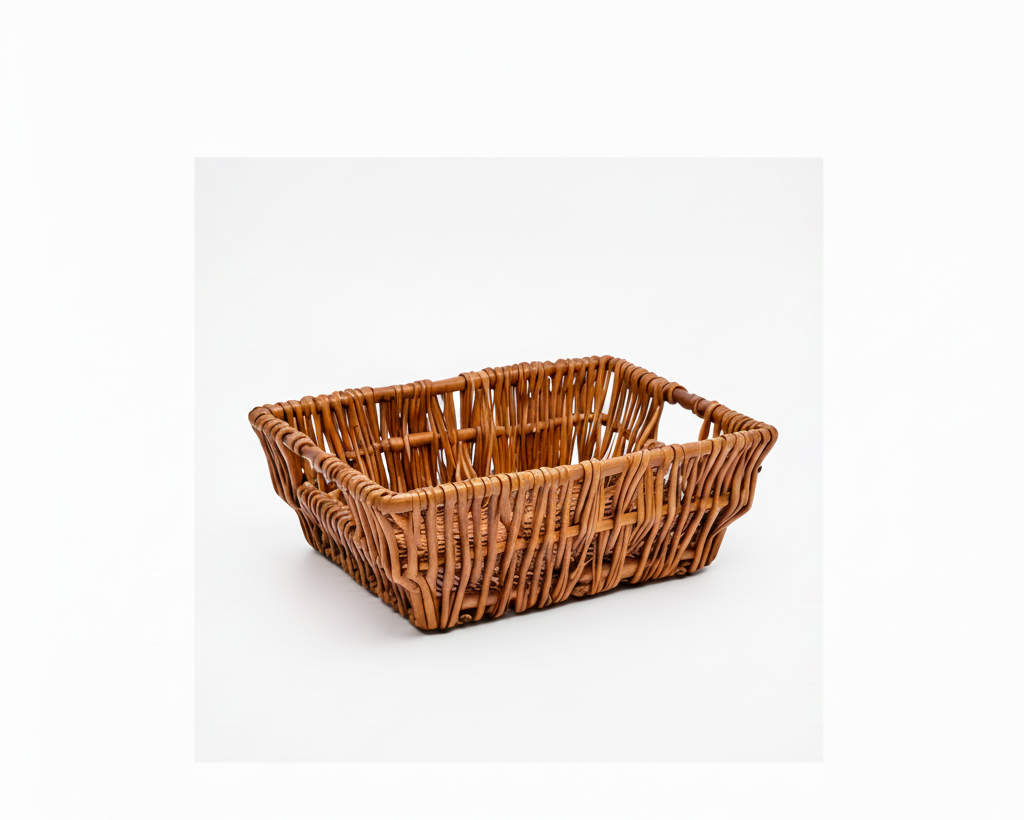 FR Premium Rectangular Wicker Basket TR-464 | Durable & Stylish
