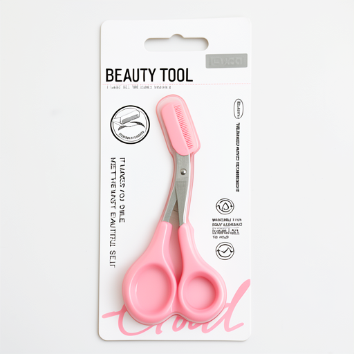 Premium MIXUEER Eyebrow Scissors - Durable, Precision Cutting