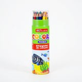Durable 24-Color Pencil Set with Barrel | Vibrant & Affordable