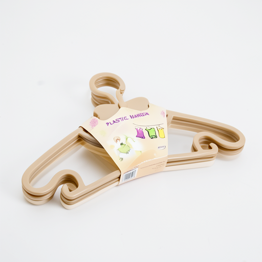Durable Plastic Cloth Hanger Set - 6pcs C17, Premium Quality