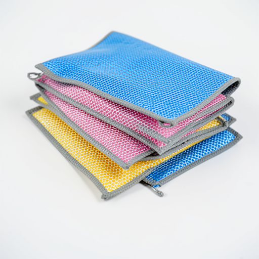Premium Double-Sided Steel Wire Dishcloth 25x25cm - 3 Pack