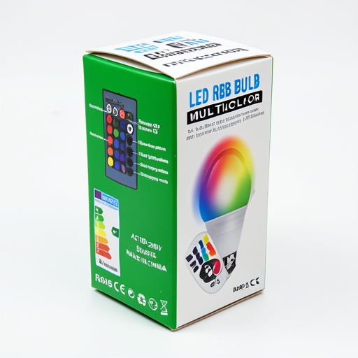 Premium RGBW LED Bulb A70 with Remote Control