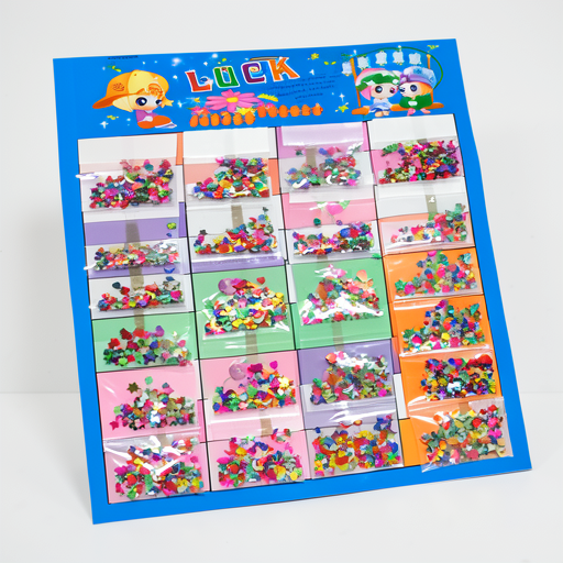 Premium Luck Mixed Shape Confetti Pack - Durable & Affordable