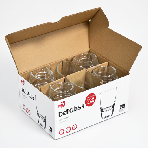 6pc 50ml Premium Deli Bode Tumbler Glasses - Durable Quality